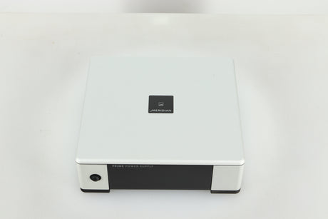 Top view of a used Meridian Prime Power Supply in silver finish
