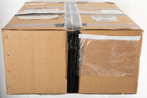 Box of a used Michell Gyro SE Turntable in Silver