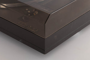 Front right corner view of a used Mission 775LC Turntable