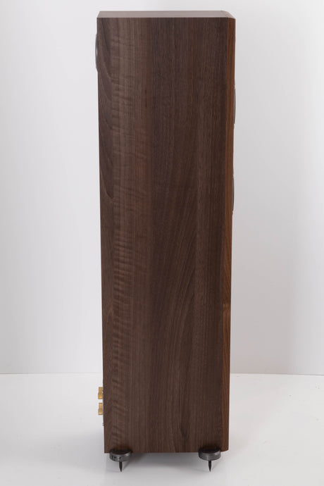Side view of a used Monitor Audio Bronze BR5 Floorstanding Speaker in Walnut