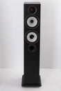 Front view of a used Monitor Audio Bronze BX5 Floorstanding Speaker in Black Ash
