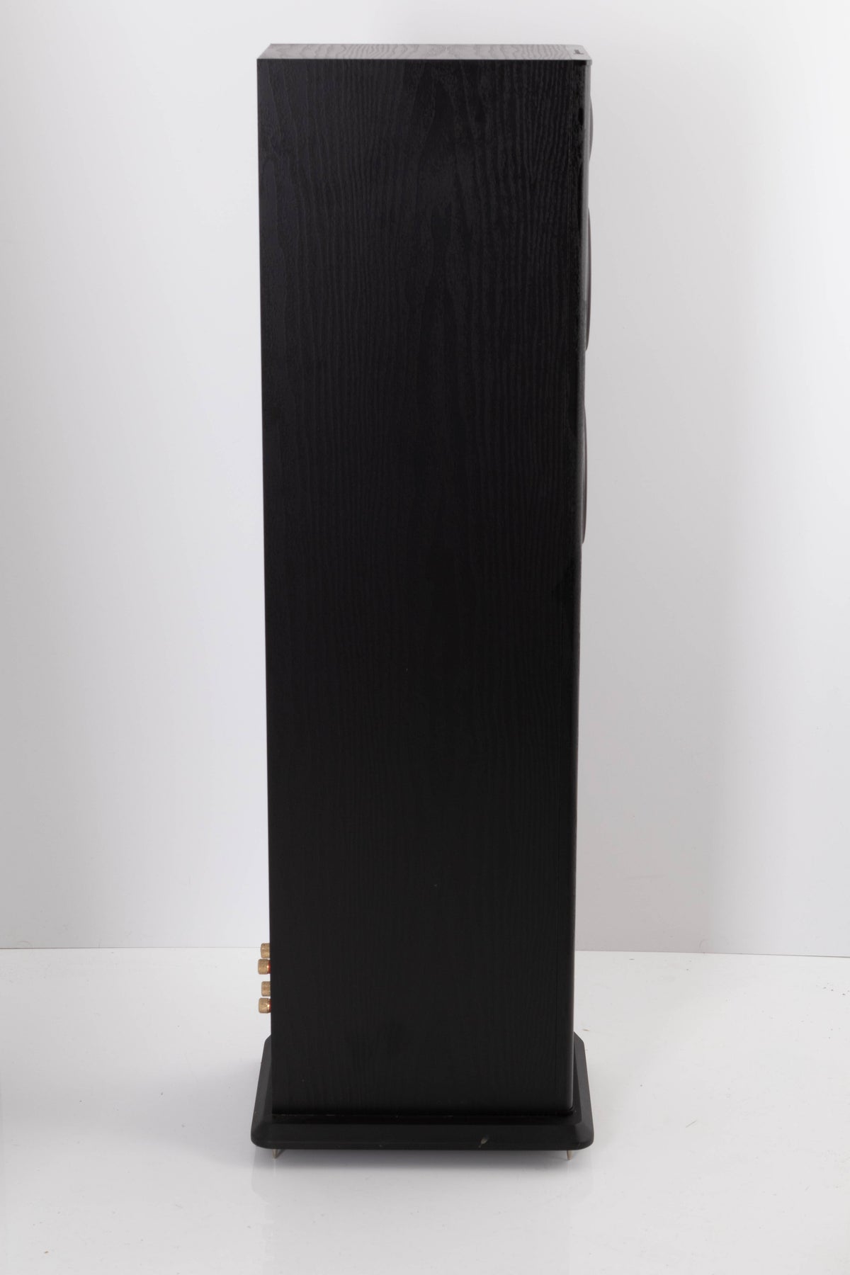 Side view of a used Monitor Audio Bronze BX5 Floorstanding Speaker in Black Ash