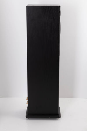 Side view of a used Monitor Audio Bronze BX5 Floorstanding Speaker in Black Ash