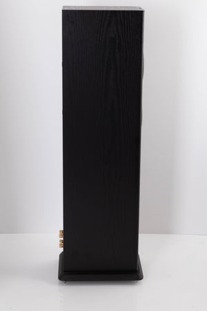 Side view of a used Monitor Audio Bronze BX5 Floorstanding Speaker in Black Ash
