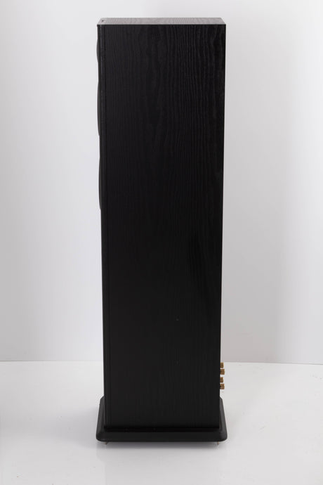 Side view of a used Monitor Audio Bronze BX5 Floorstanding Speaker in Black Ash