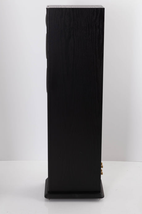Side view of a used Monitor Audio Bronze BX5 Floorstanding Speaker in Black Ash