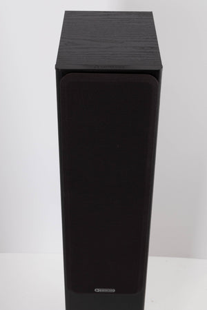 Top view of a used Monitor Audio Bronze BX5 Floorstanding Speaker in Black Ash