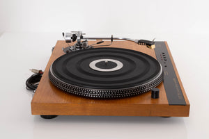 Side view of a used Monitor Audio ET 500 Direct Drive Turntable with SME 3009 S2 Tonearm