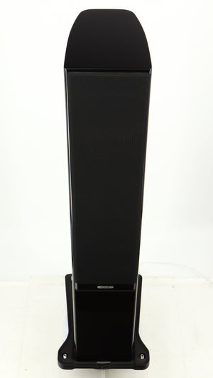 Top of a used Monitor Audio Gold 200 4G Floorstanding Speaker in a gloss black finish