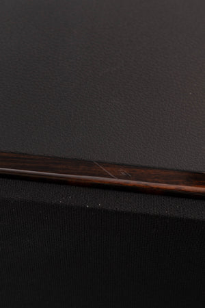 Close up view of a used Monitor Audio Gold 300 Floorstanding Speakers in Piano Ebony