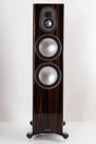 Front view of a used Monitor Audio Gold 300 Floorstanding Speakers in Piano Ebony