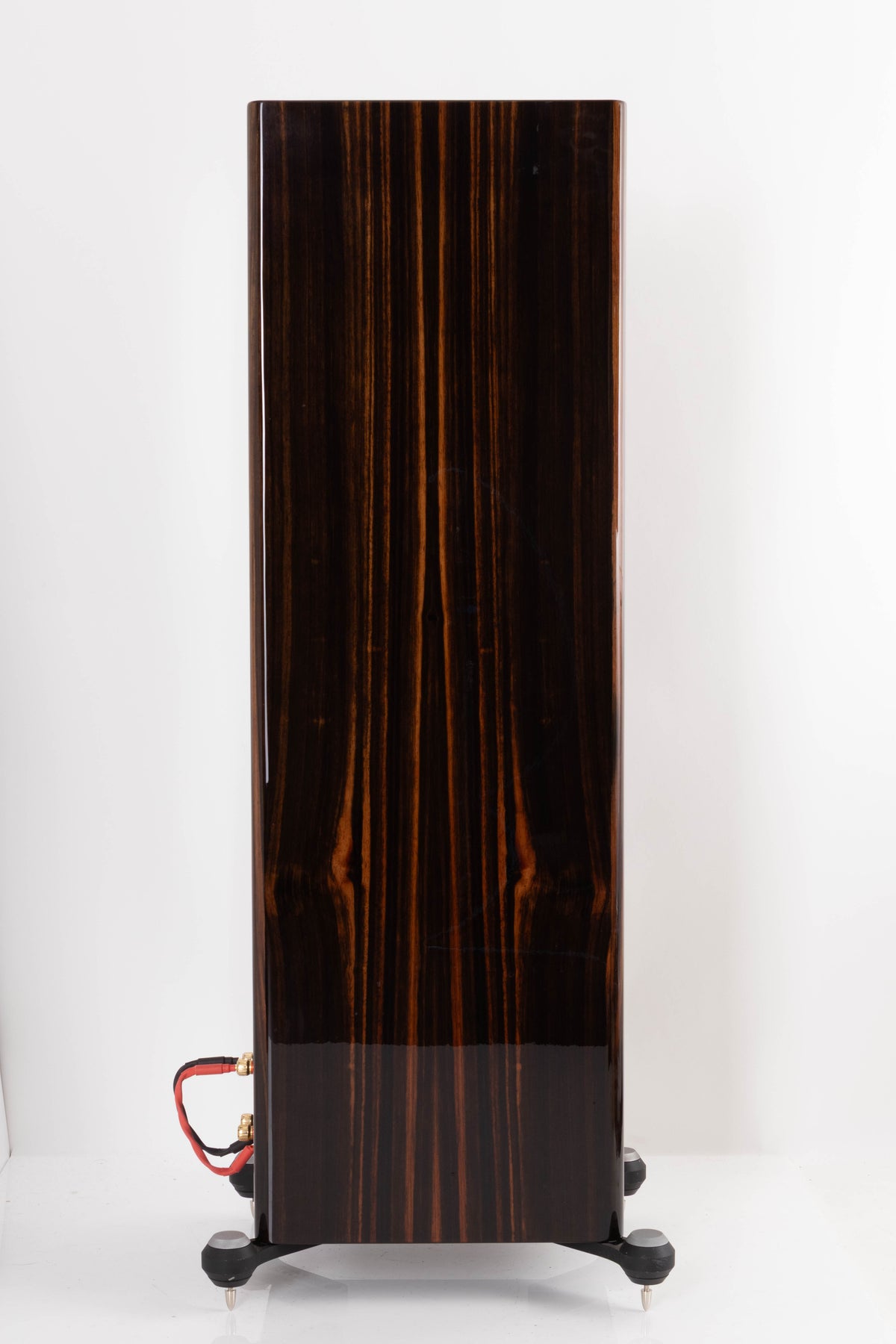 Side view of a used Monitor Audio Gold 300 Floorstanding Speakers in Piano Ebony