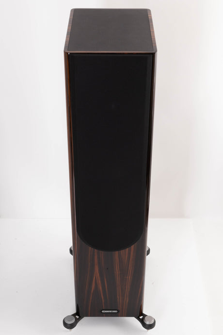 Top view of a used Monitor Audio Gold 300 Floorstanding Speakers in Piano Ebony