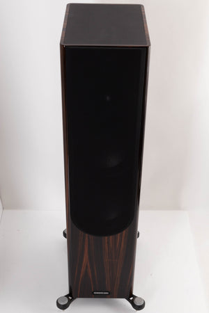 Top view of a used Monitor Audio Gold 300 Floorstanding Speakers in Piano Ebony