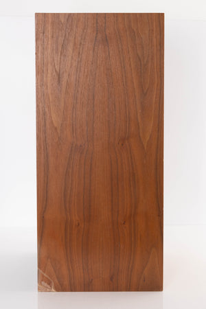 Right side view of a used Monitor Audio MA5 Series II Standmount Speakers in a Teak finish