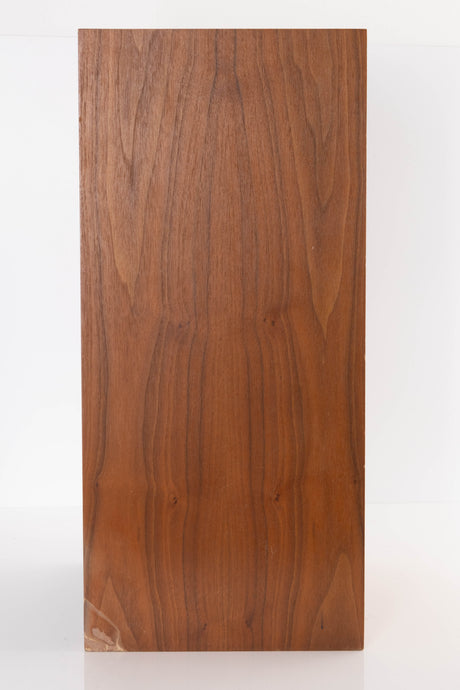 Right side view of a used Monitor Audio MA5 Series II Standmount Speakers in a Teak finish