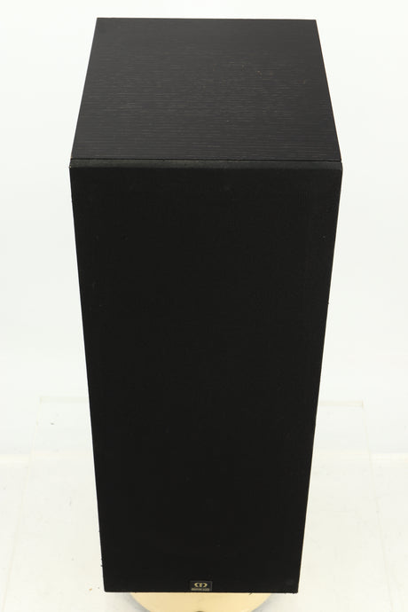 Top view of a used Monitor Audio R352 Standmount Speakers in Black Ash finish