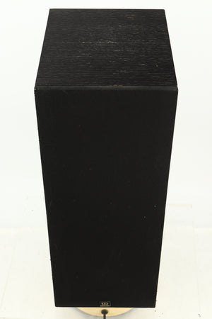Top view of a used Monitor Audio R352 Standmount Speakers in Black Ash finish