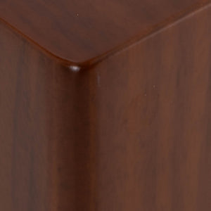 Close up of a used Monitor Audio Radius 90 Standmount Speaker in a Rosewood finish showing light mark on right side