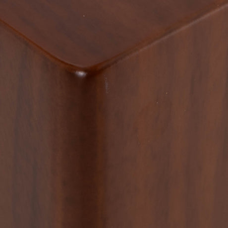Close up of a used Monitor Audio Radius 90 Standmount Speaker in a Rosewood finish showing light mark on right side