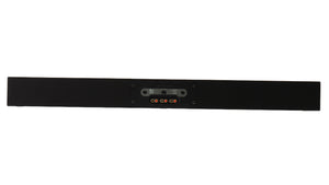 Rear view of a used Monitor Audio SB-4 Soundbar in a black finish