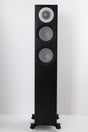 Front view of a used Monitor Audio Silver 200 Floorstanding Speaker in Black Oak