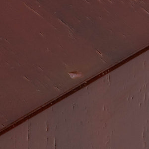 Close up of a used Monitor Audio Silver 50 6G Standmount Speaker in a Walnut finish showing tiny nick on top