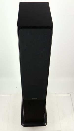 Top of a used Monitor Audio Silver 8 Floorstanding Speaker in a black oak finish