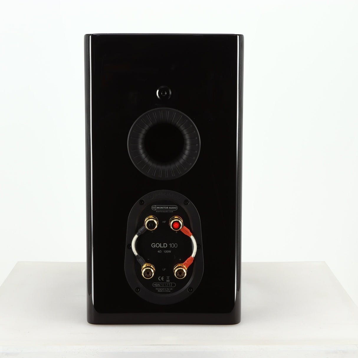 Monitor Audio Gold 100 5G Standmount Speakers - Black Gloss