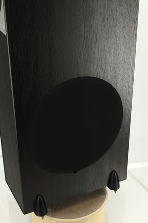 Close up view of a used Mordaunt Short Avant 908 Floorstanding Speaker in Black