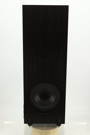 Side view of a used Mordaunt Short Avant 908 Floorstanding Speaker in Black
