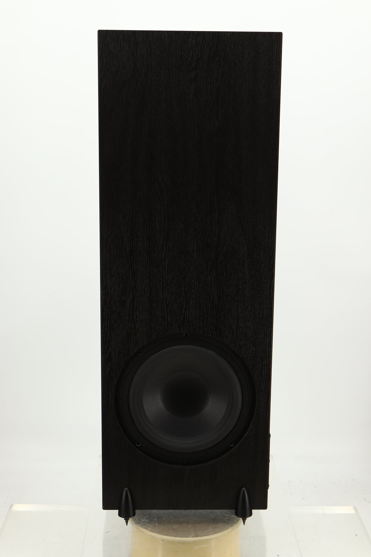Side view of a used Mordaunt Short Avant 908 Floorstanding Speaker in Black