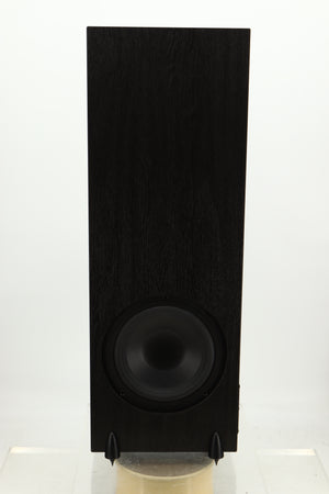 Side view of a used Mordaunt Short Avant 908 Floorstanding Speaker in Black