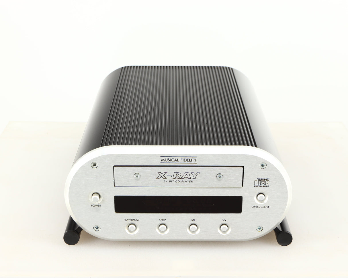 Front view of a used Musical Fidelity X-Ray 24 Bit CD Player 