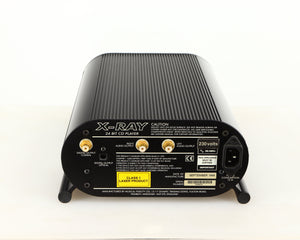 Rear view of a used Musical Fidelity X-Ray 24 Bit CD Player showing Phono Outputs, Mains Input and Optical Output