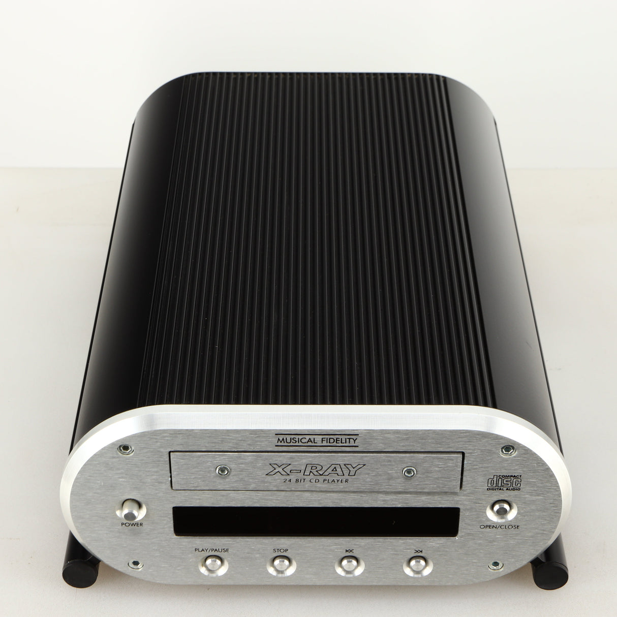 Top of a used Musical Fidelity X-Ray 24 Bit CD Player 