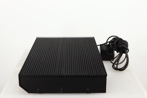 Right side view of a used Musical Fidelity 3A Pre Amplifier in a black finish