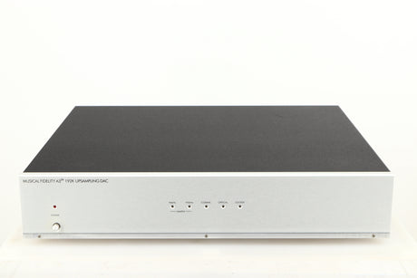 Front view of a used Musical Fidelity A3 24 192 Upsampling DAC 