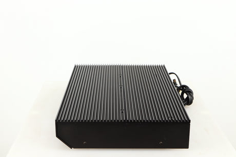 Right side view of a used Musical Fidelity B200 Integrated Amplifier in a black finish