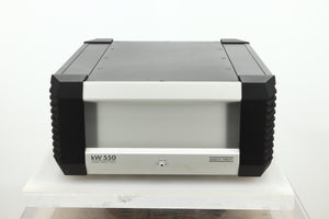 Front view of a used Musical Fidelity KW550 Integrated Amplifier Power Supply