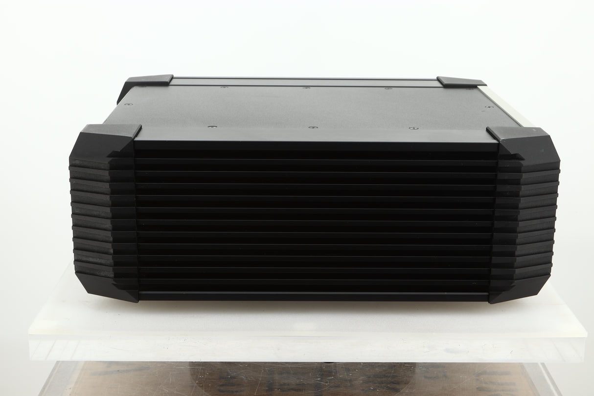 Side view of a used Musical Fidelity KW550 Integrated Amplifier Power Supply