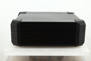 Side view of a used Musical Fidelity KW550 Integrated Amplifier Power Supply