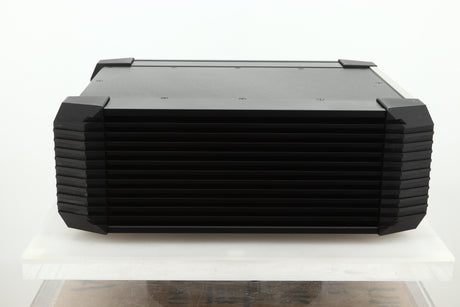 Side view of a used Musical Fidelity KW550 Integrated Amplifier Power Supply