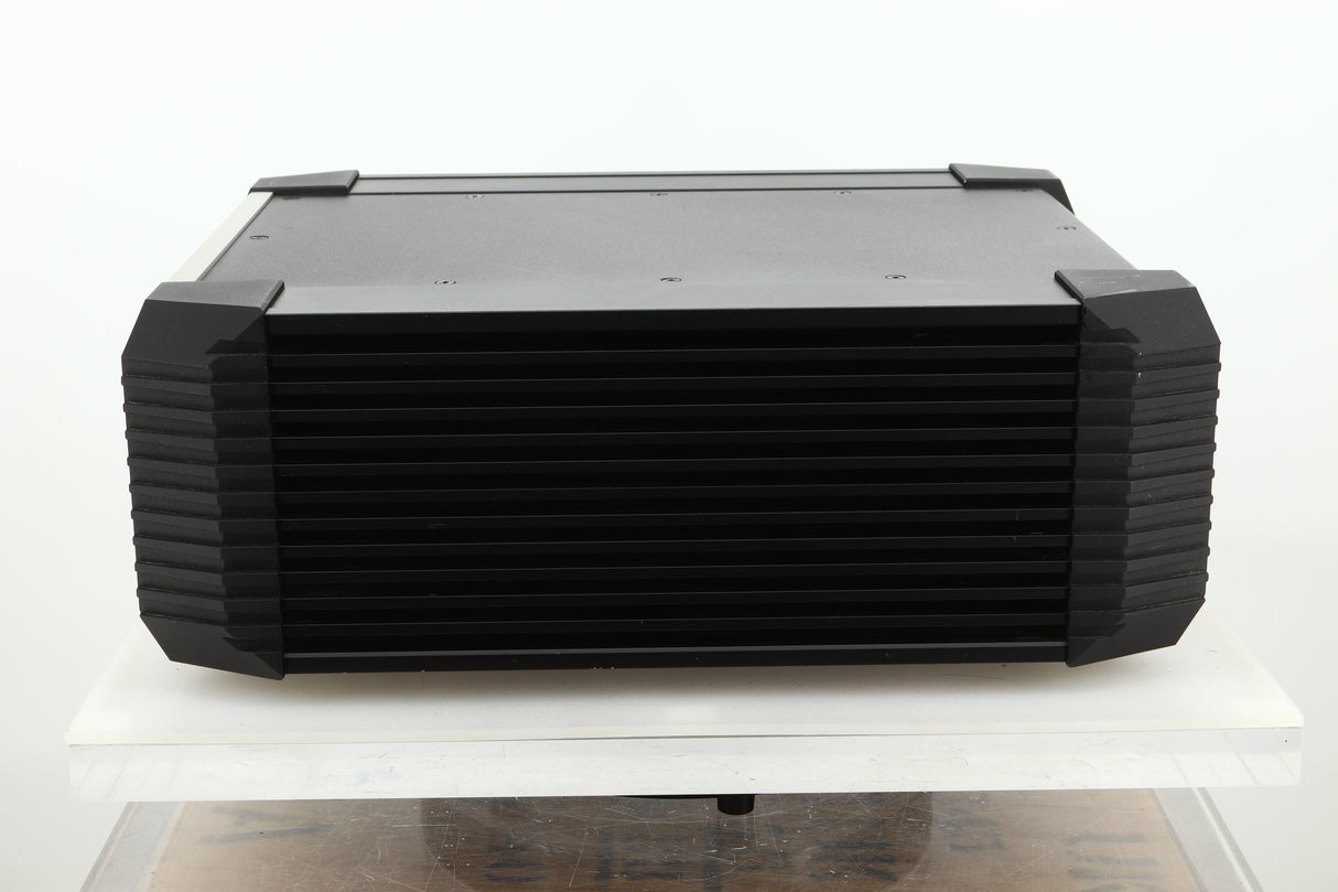Side view of a used Musical Fidelity KW550 Integrated Amplifier Power Supply