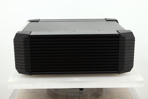 Side view of a used Musical Fidelity KW550 Integrated Amplifier Power Supply
