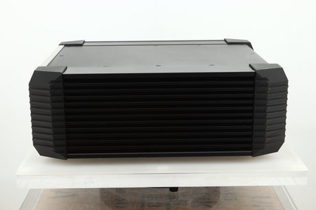 Side view of a used Musical Fidelity KW550 Integrated Amplifier Power Supply