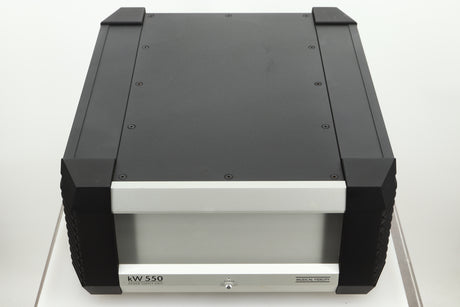 Top view of a used Musical Fidelity KW550 Integrated Amplifier Power Supply