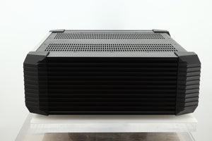 Side view of a used Musical Fidelity KW550 Integrated Amplifier 