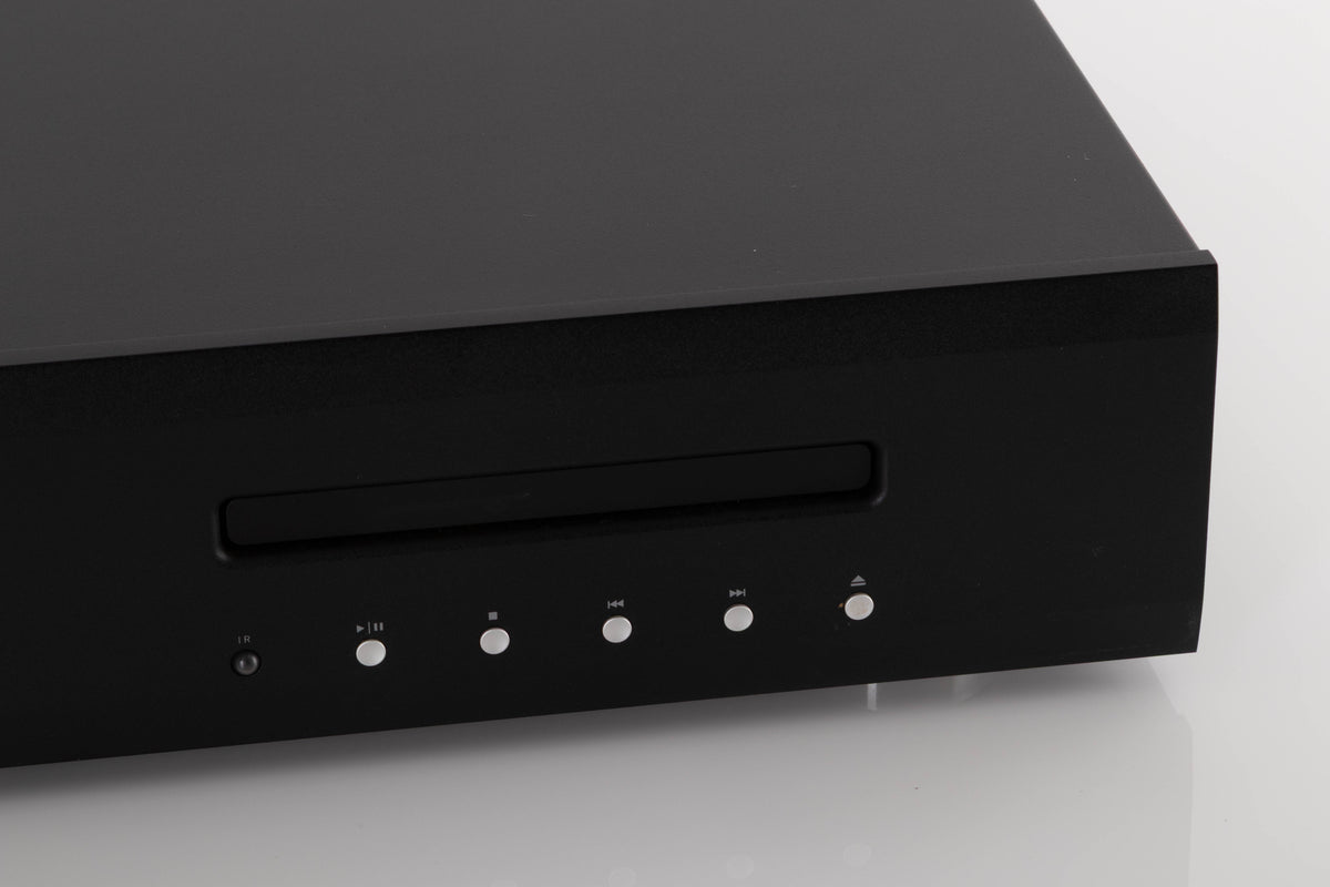 Close up view of a used Musical Fidelity M3SCD CD Player in Black