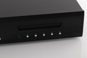 Close up view of a used Musical Fidelity M3SCD CD Player in Black